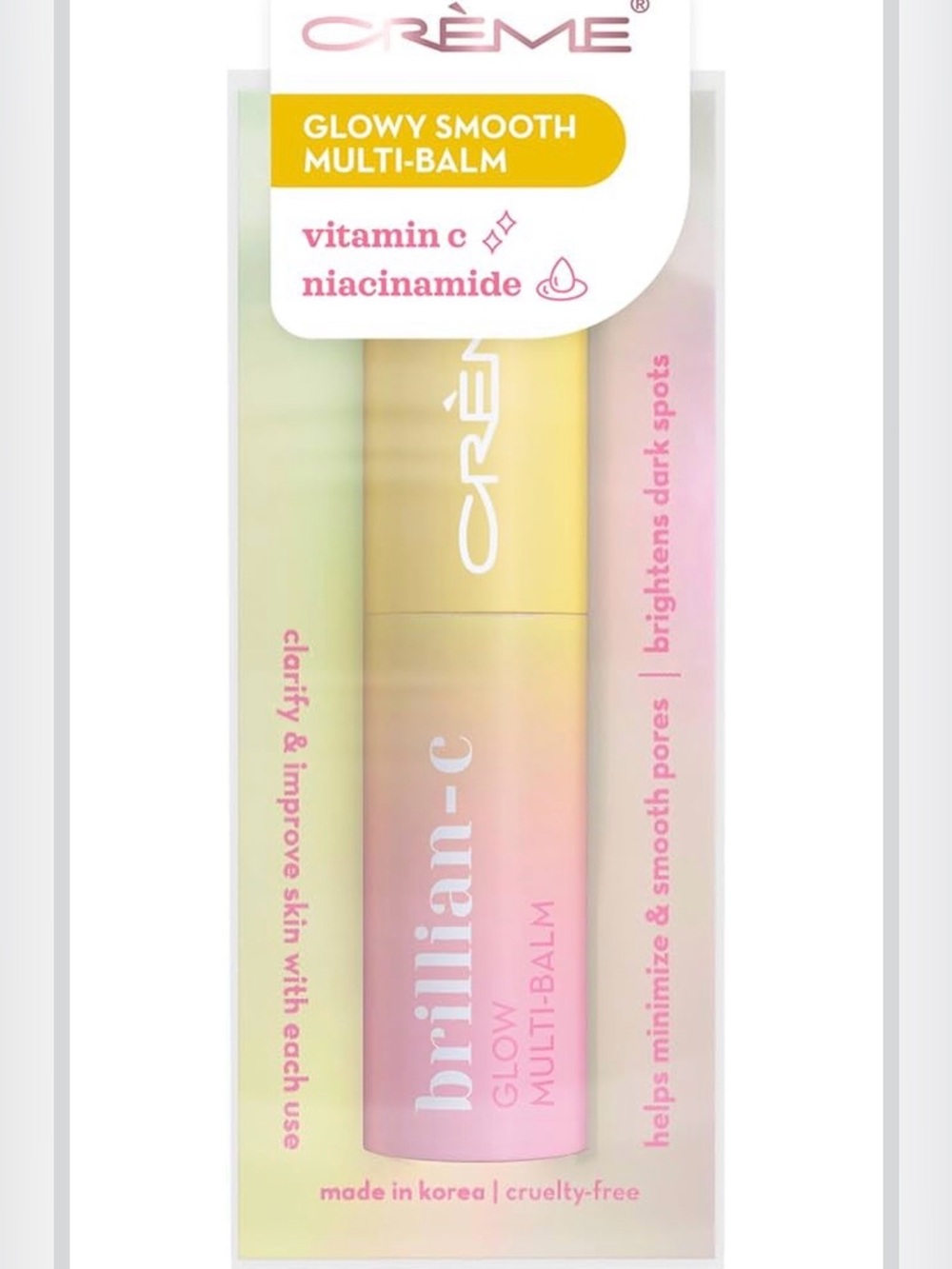 Crème brillian-C Glowy Smooth Multi-Balm — Pink & Yellow Highlight